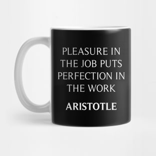 Aristotle's Quote Mug